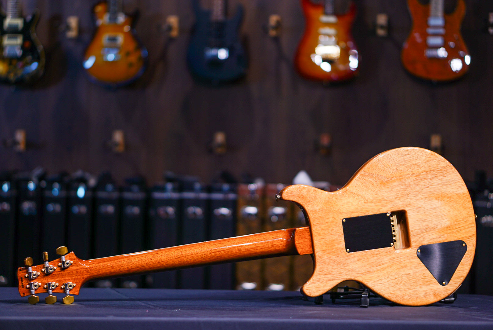 PRS Santana retro Fire Red / Gray Black Fade 0362351 - HIENDGUITAR PRS GUITAR