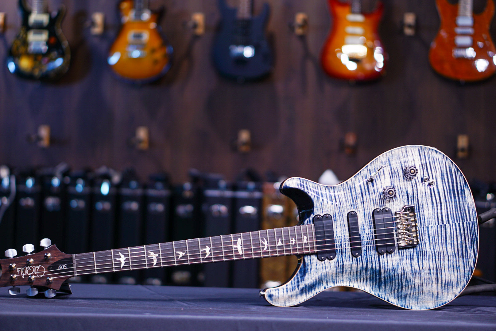 PRS 509 faded whale blue 0364989 - HIENDGUITAR PRS GUITAR