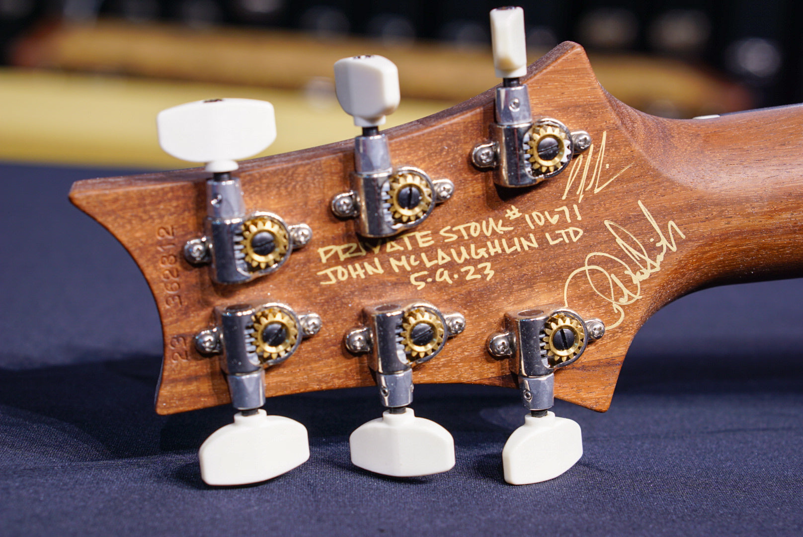 PRS PRIVATE STOCK JOHN MCLAUGHLIN LIMITED EDITION 0363746 - HIENDGUITAR PRS GUITAR