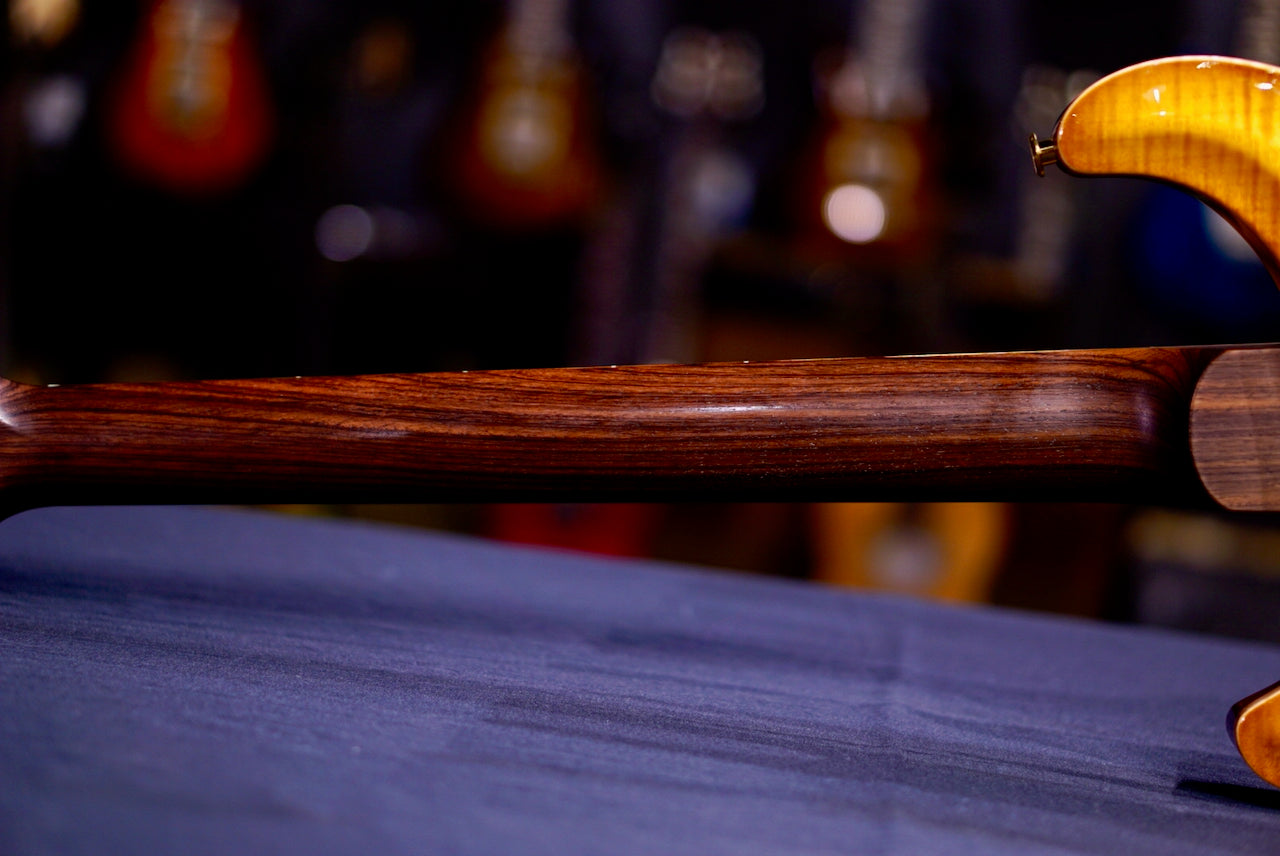 PRS Hollowbody II Piezo Wood Library Mccarty Sunburst Rosewood Neck 0411083