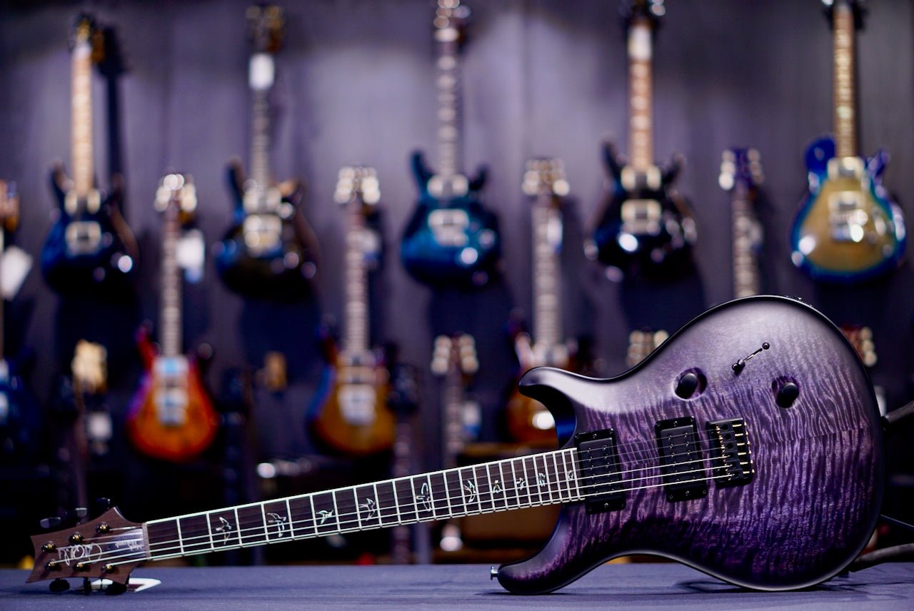 PRS Mark Holcomb Purple Mist Wraparound Burst 0416992