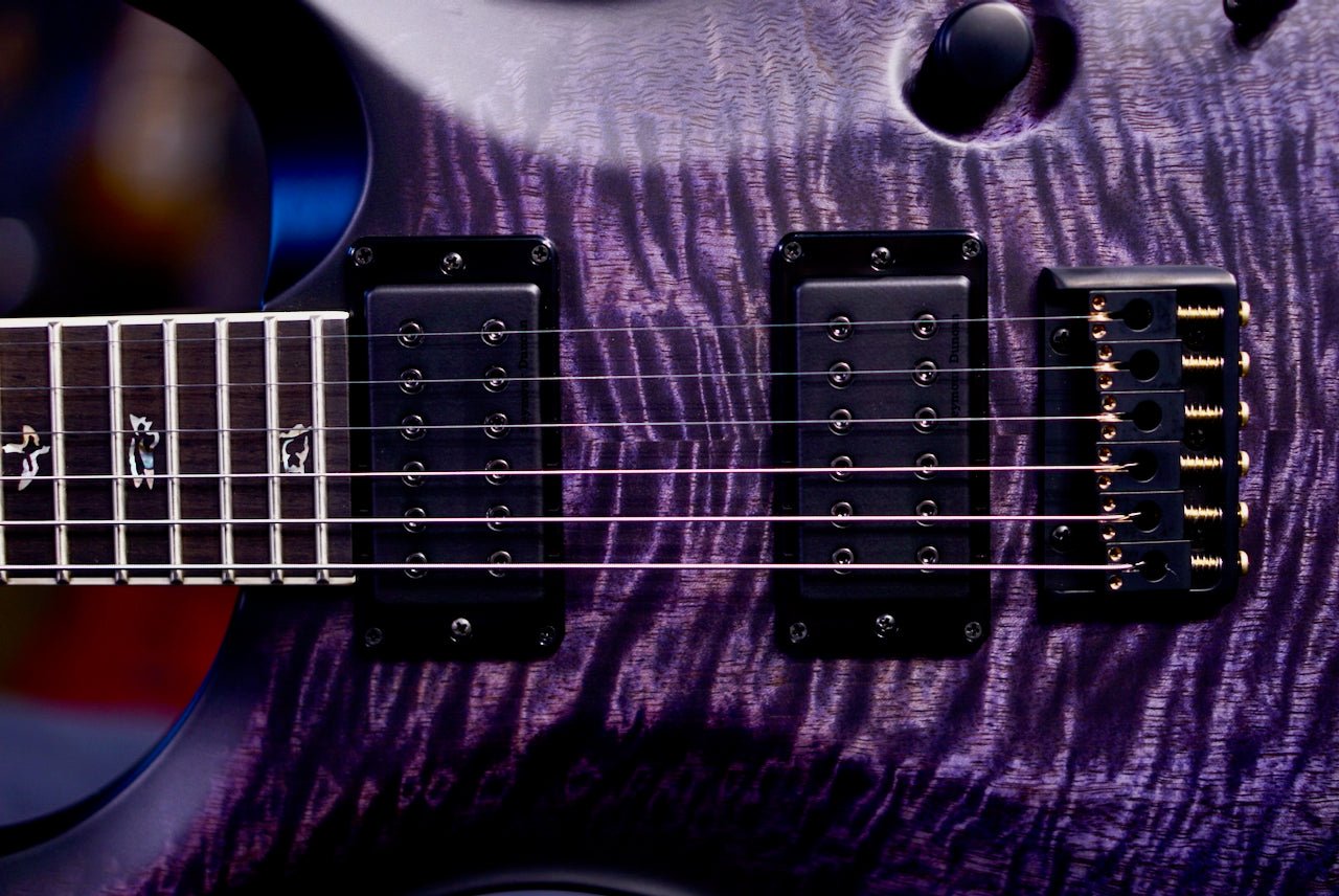 PRS Mark Holcomb Purple Mist Wraparound Burst 0416992