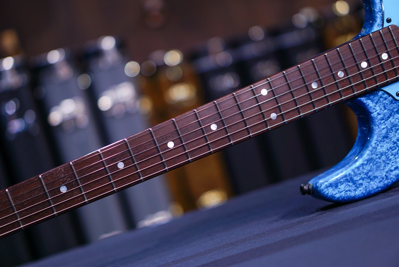 ESP Original snapper AL/HR Liquid Metal Blue E8200242