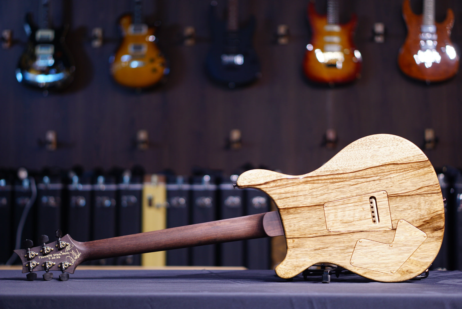 PRS Private stock modern eagle V in sub zero glow - HIENDGUITAR PRS GUITAR