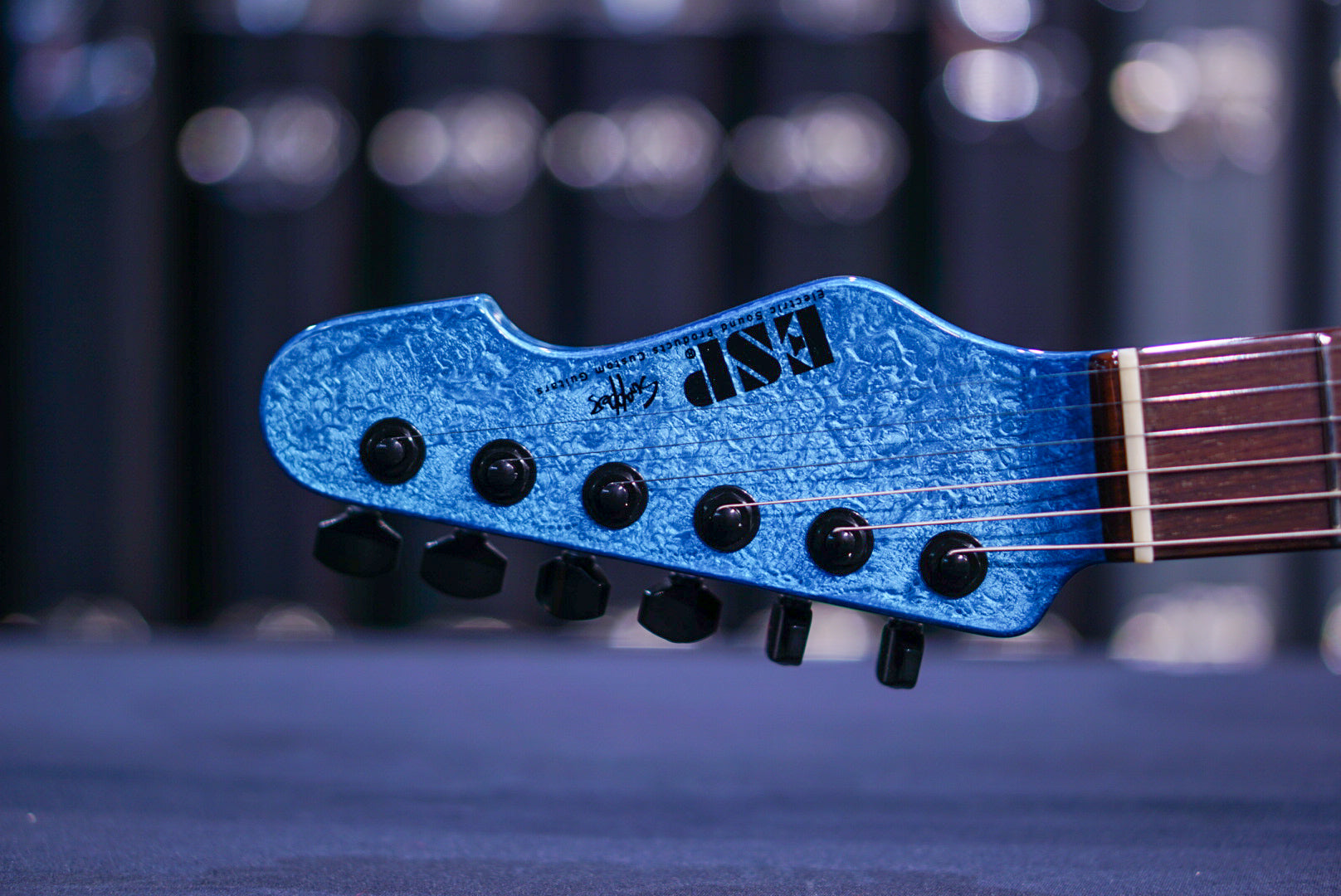 ESP Original snapper AL/HR Liquid Metal Blue E8200242