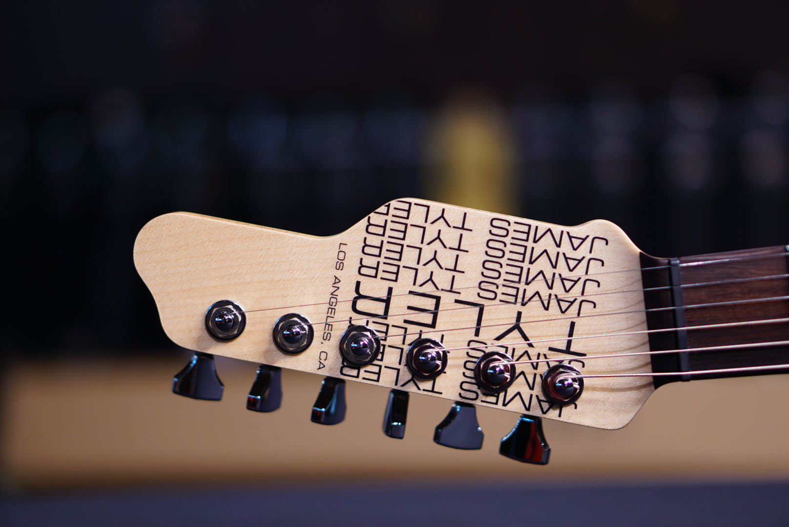 James tyler Studio Elite Burning Water 23327 - HIENDGUITAR James Tyler GUITAR