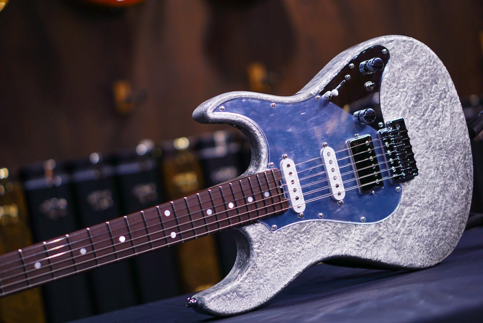 ESP Original snapper AL/HR Liquid Metal Silver E2500242