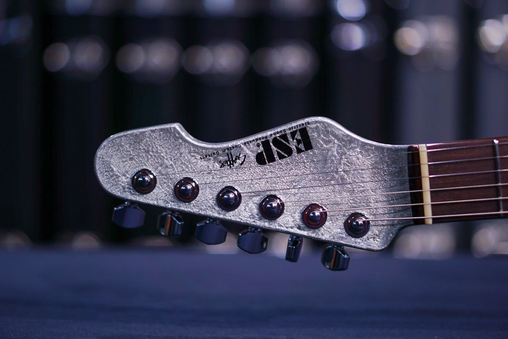 ESP Original snapper AL/HR Liquid Metal Silver E2500242