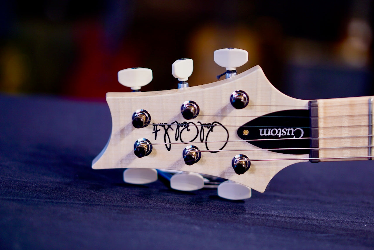 PRS Custom 24 Piezo Wood Library Artist Neck Bonnie Pink 0414184