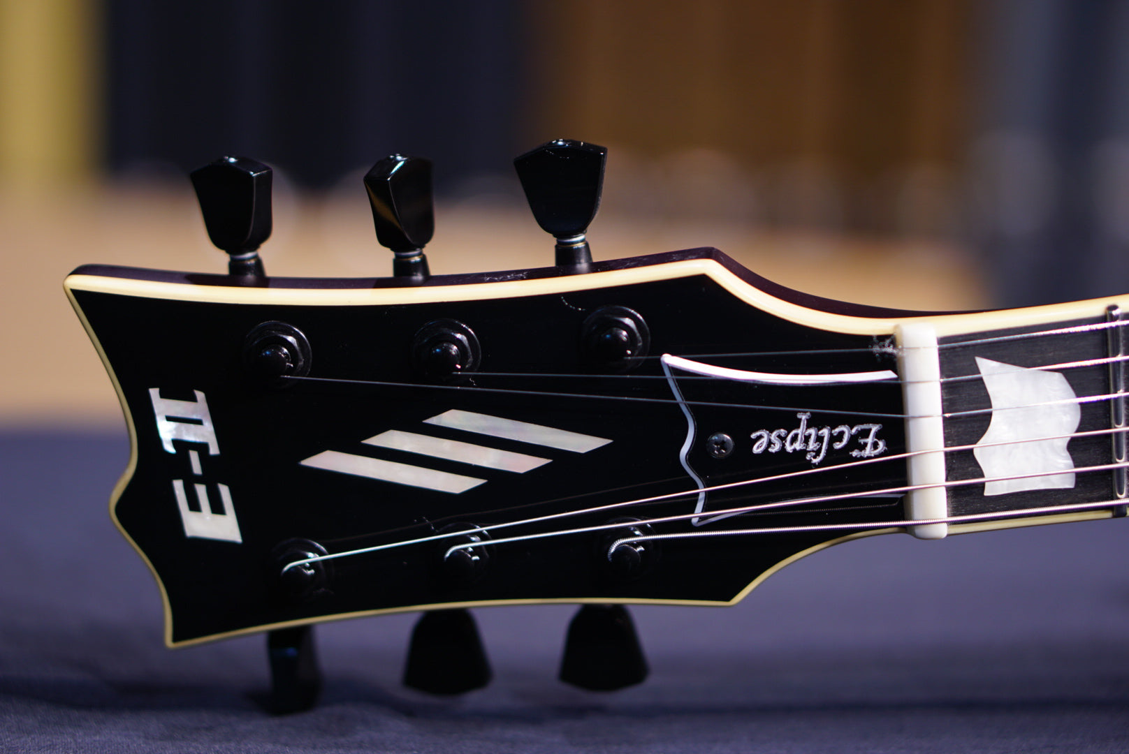 ESP E-II ECLIPSE FULL THICKNESS TOBACCO SUNBURST ES6325223 - HIENDGUITAR E-II GUITAR