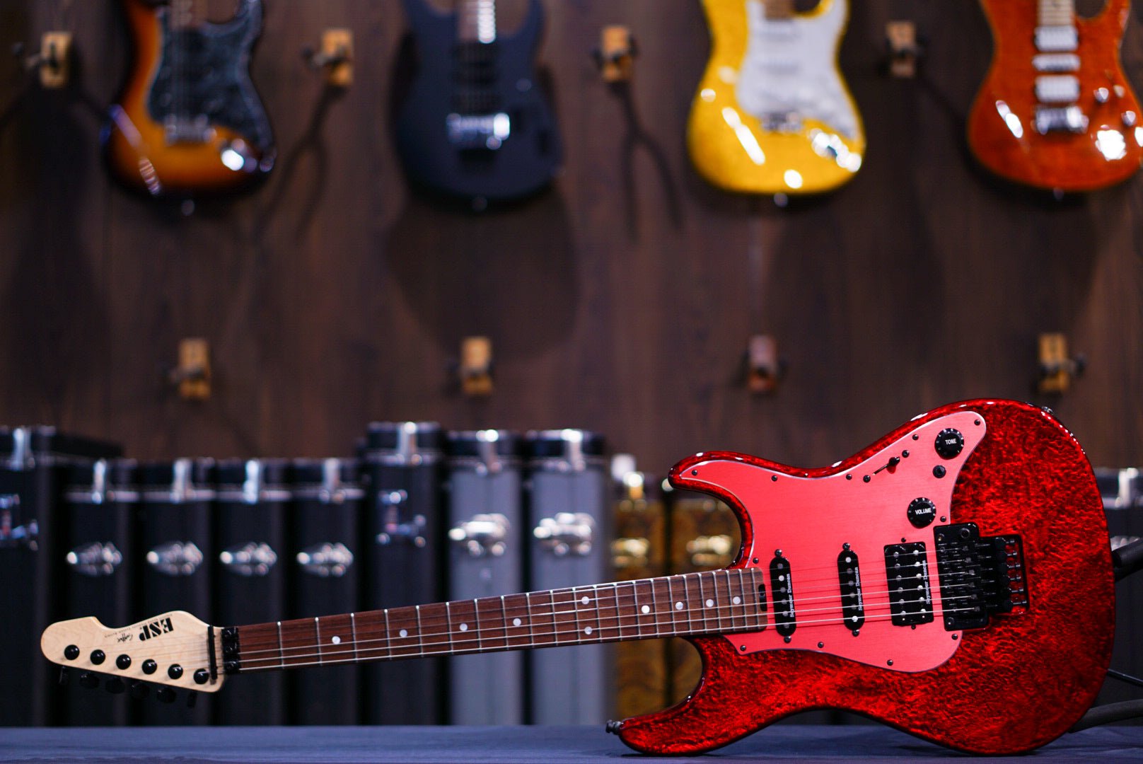 ESP Original snapper AL/HR Liquid Metal Lava E8410242