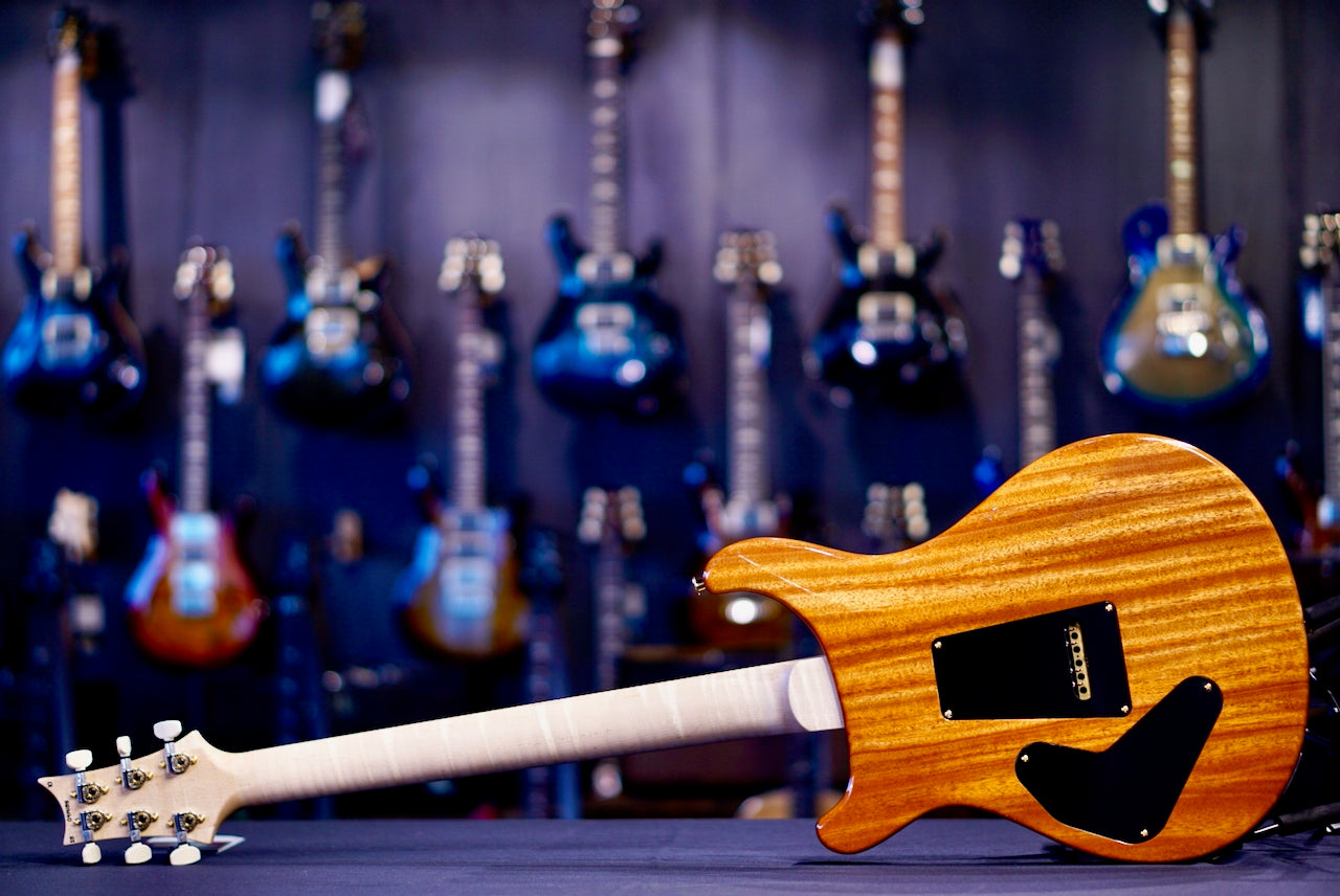 PRS Custom 24 Piezo Wood Library Artist Neck Gray Black Fade 0414185