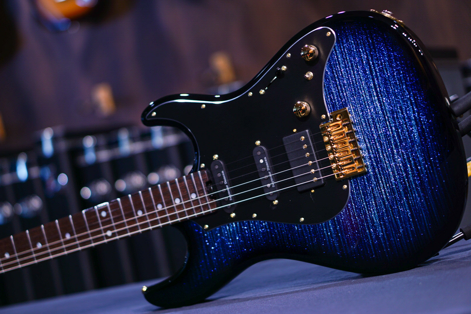 ESP Original snapper AL/HR Glitter Storm Blue E5210241
