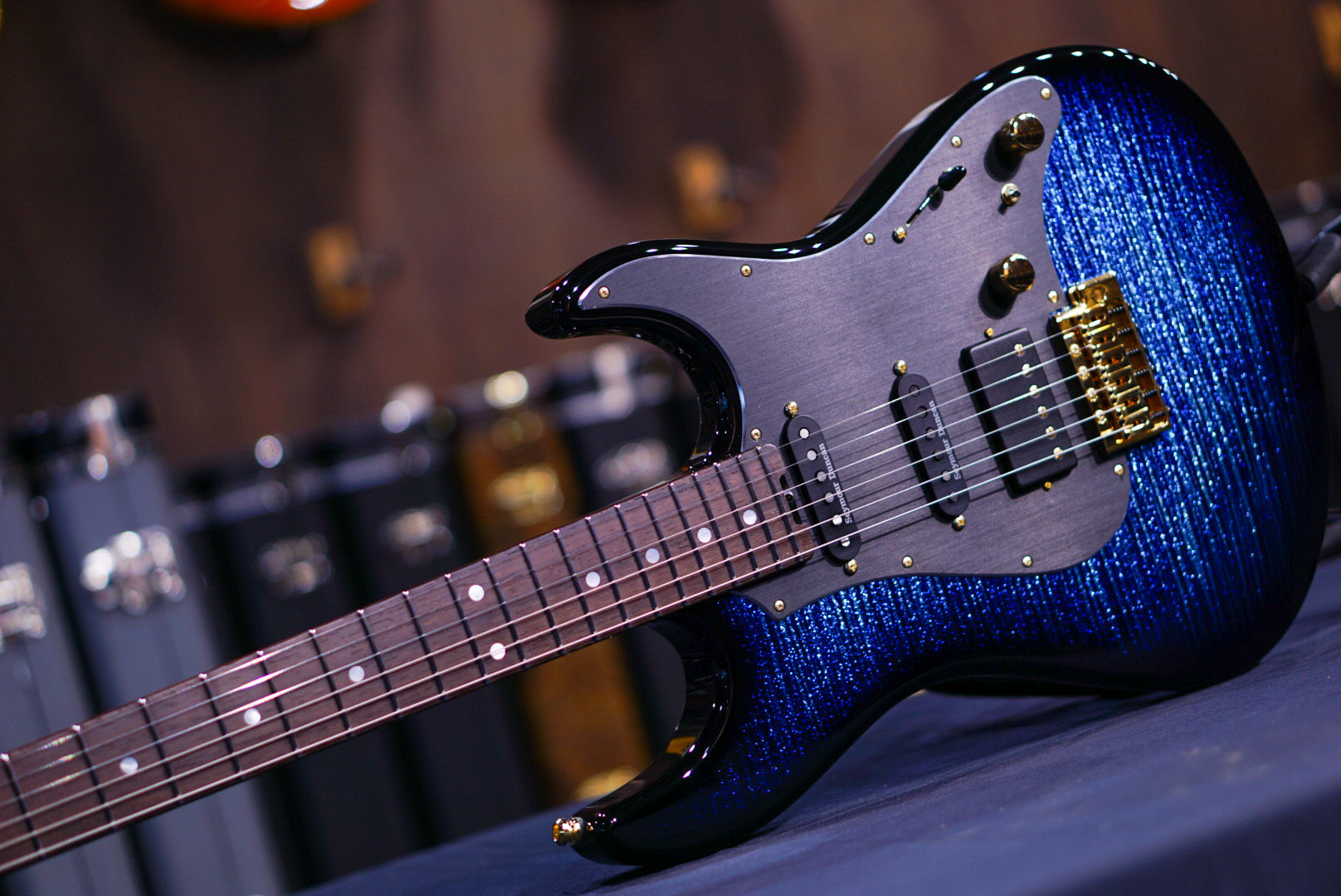 ESP Original snapper AL/HR Glitter Storm Blue E5210241
