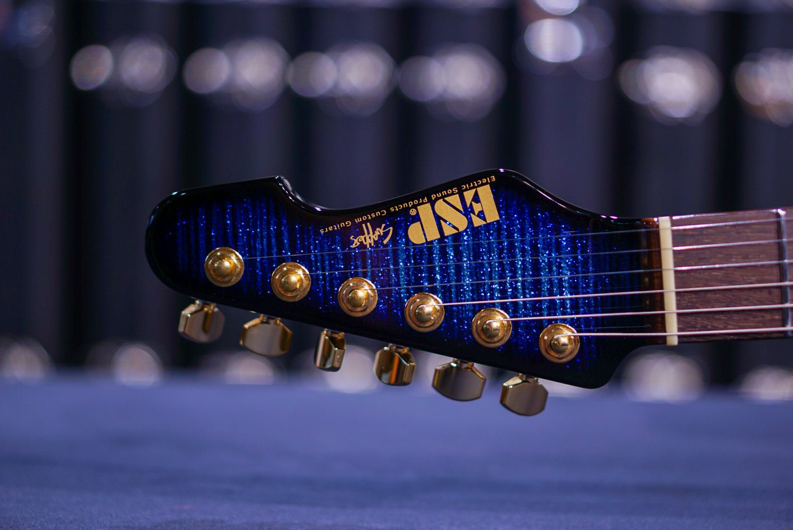 ESP Original snapper AL/HR Glitter Storm Blue E5210241