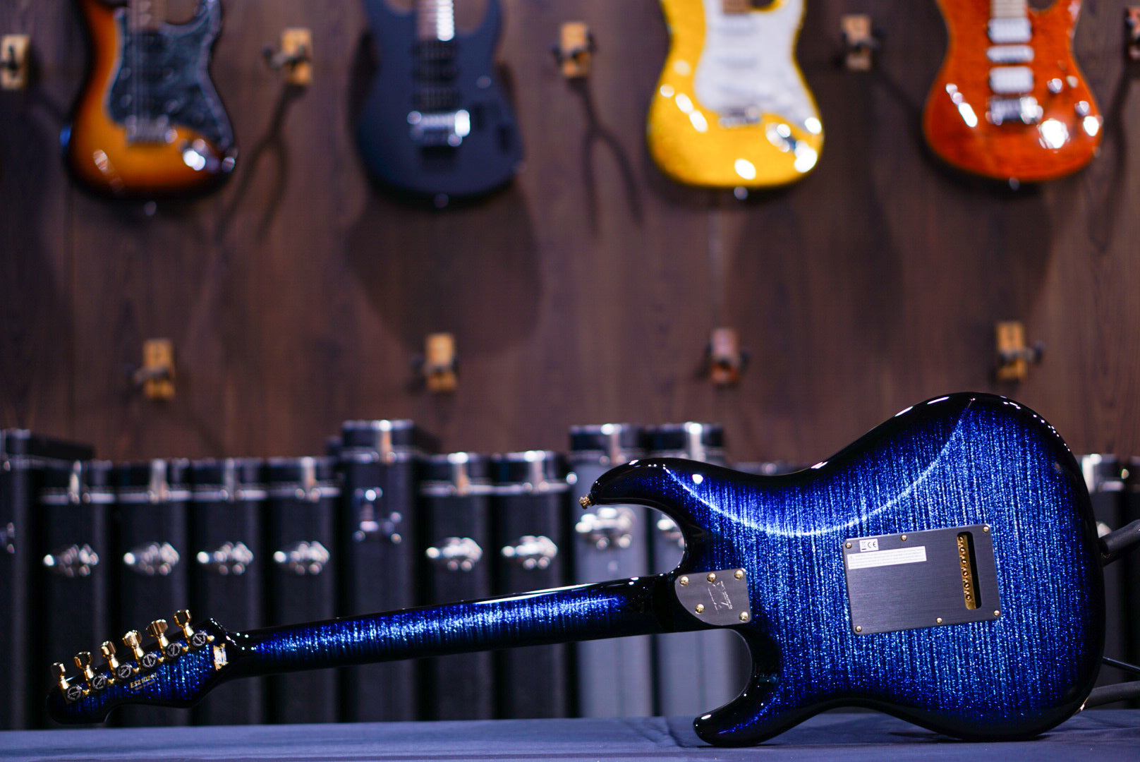 ESP Original snapper AL/HR Glitter Storm Blue E5210241