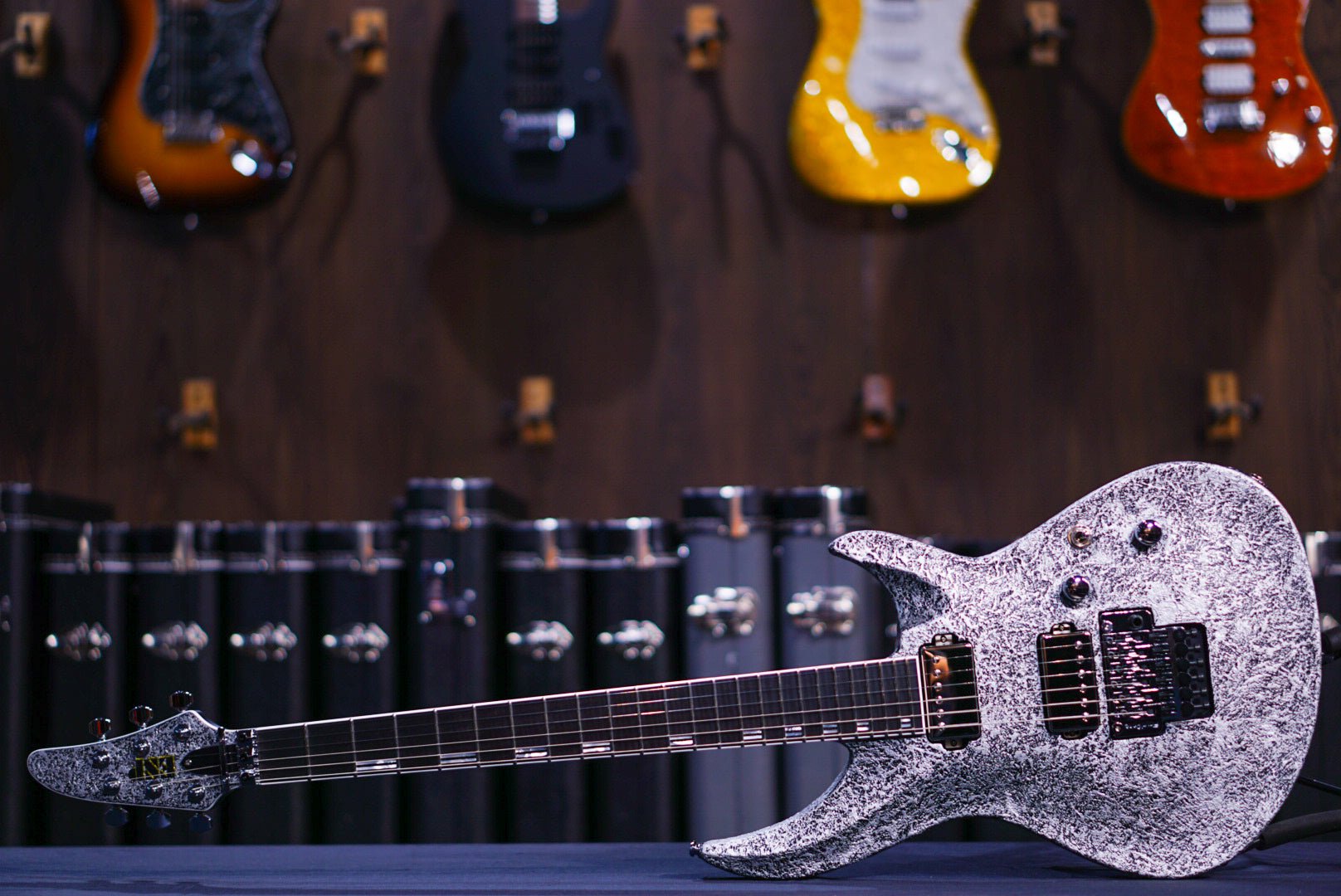 ESP Original Horizon III Cast Metal Silver E8130242