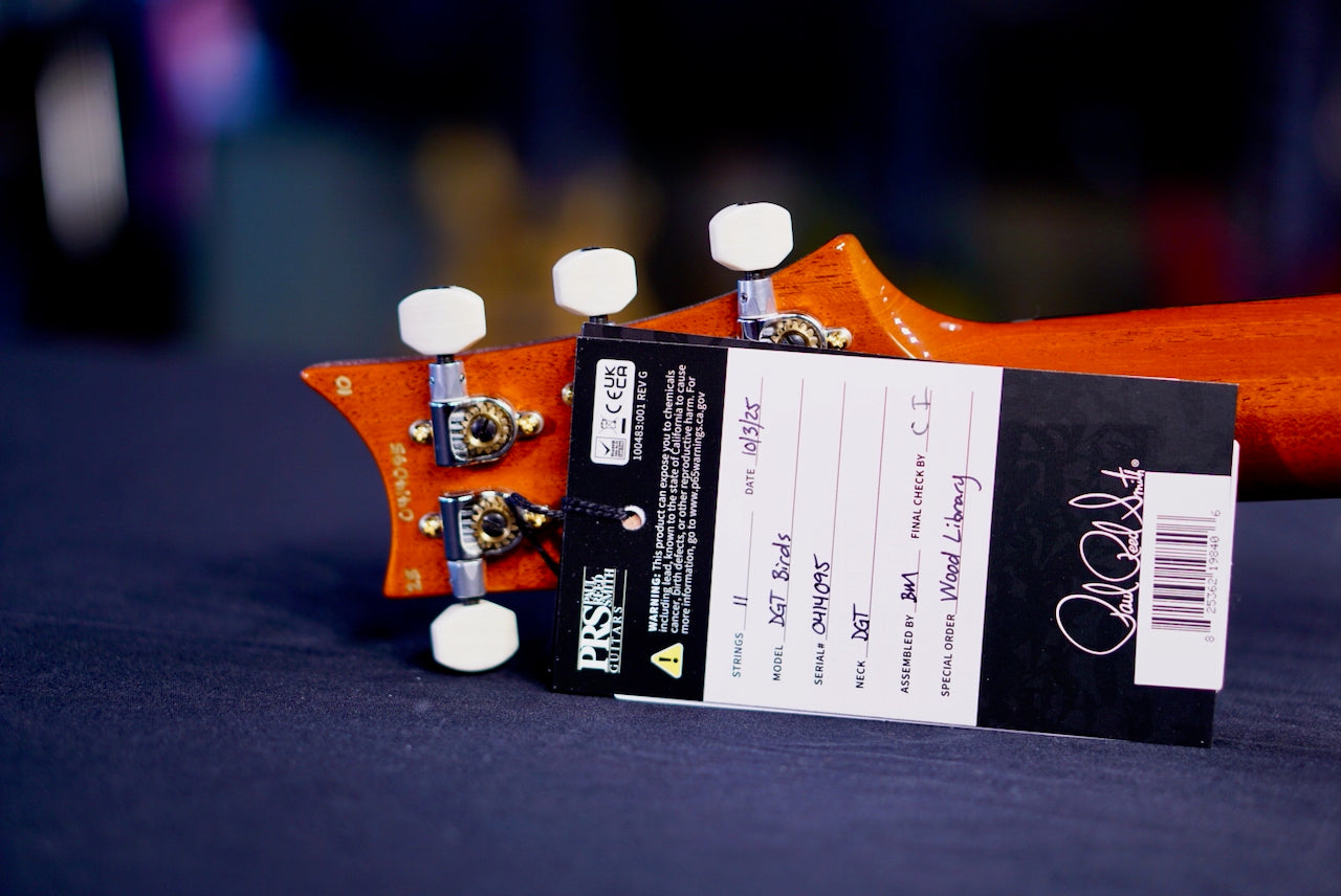 PRS DGT Burnt Maple Leaf Wood Library 0414095