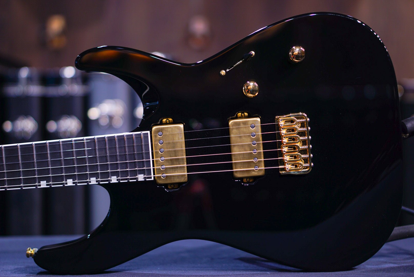 ESP Original M-II CTM NT/E Black w Gold Package E2280242