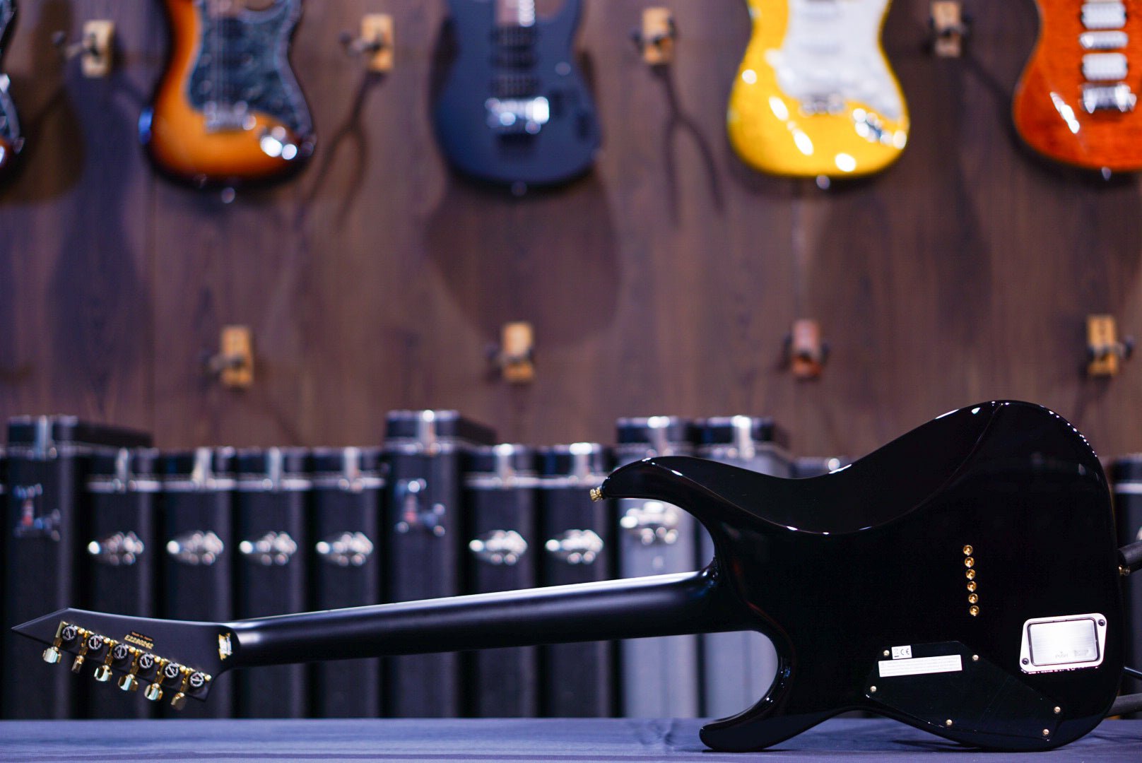 ESP Original M-II CTM NT/E Black w Gold Package E2280242