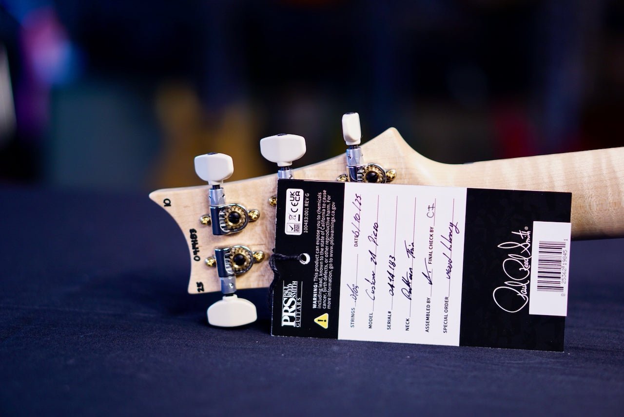 PRS Custom 24 Piezo Wood Library Artist Neck Bonnie Pink 0414183