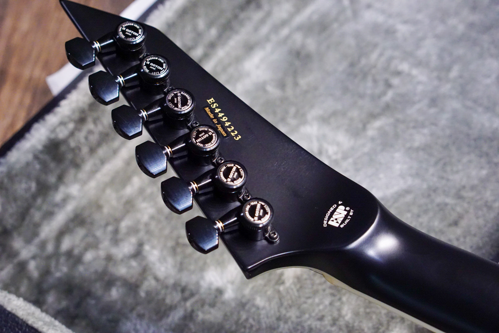 ESP E-II ARROW NT Nebula Blackburst ES4494223 - HIENDGUITAR E-II GUITAR