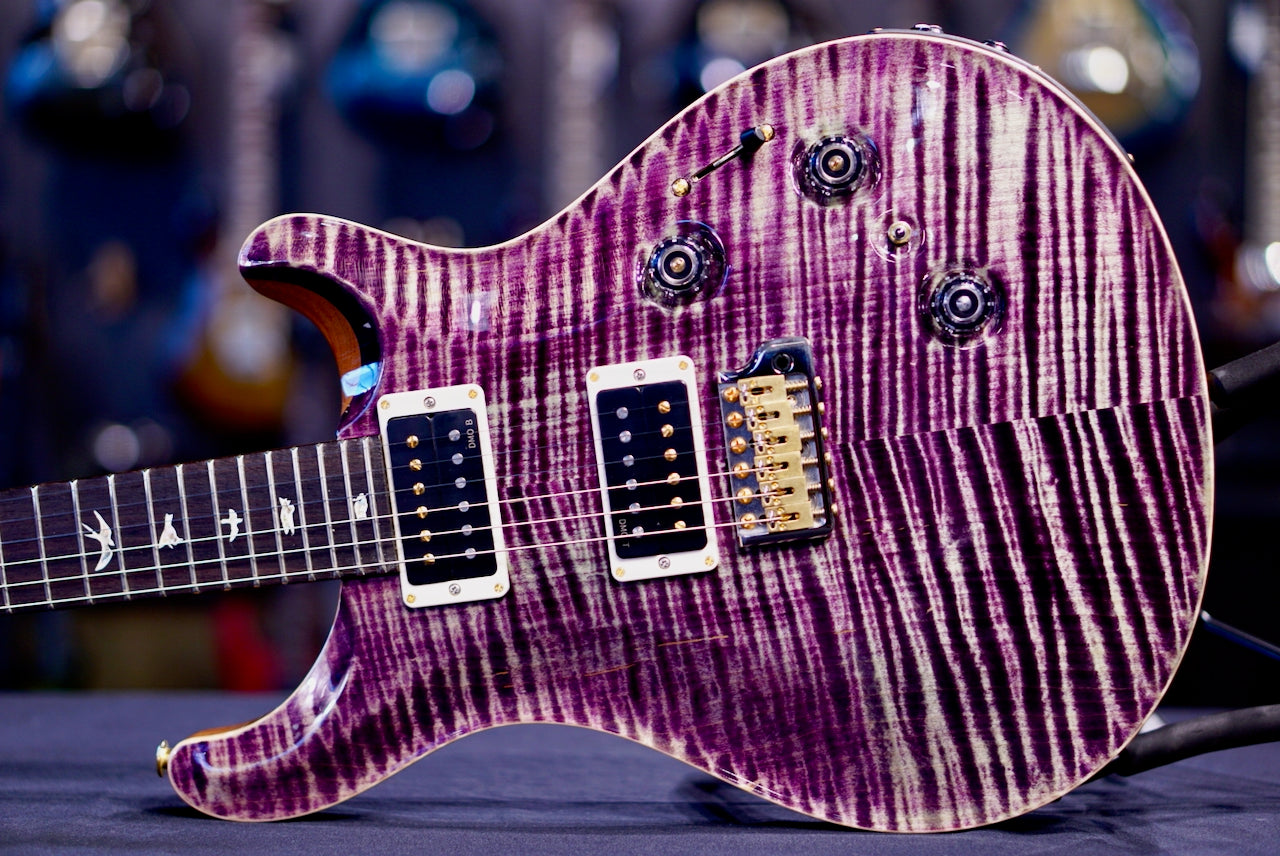 PRS Custom 24 Piezo Aurora Borealis 10-Top 0417593