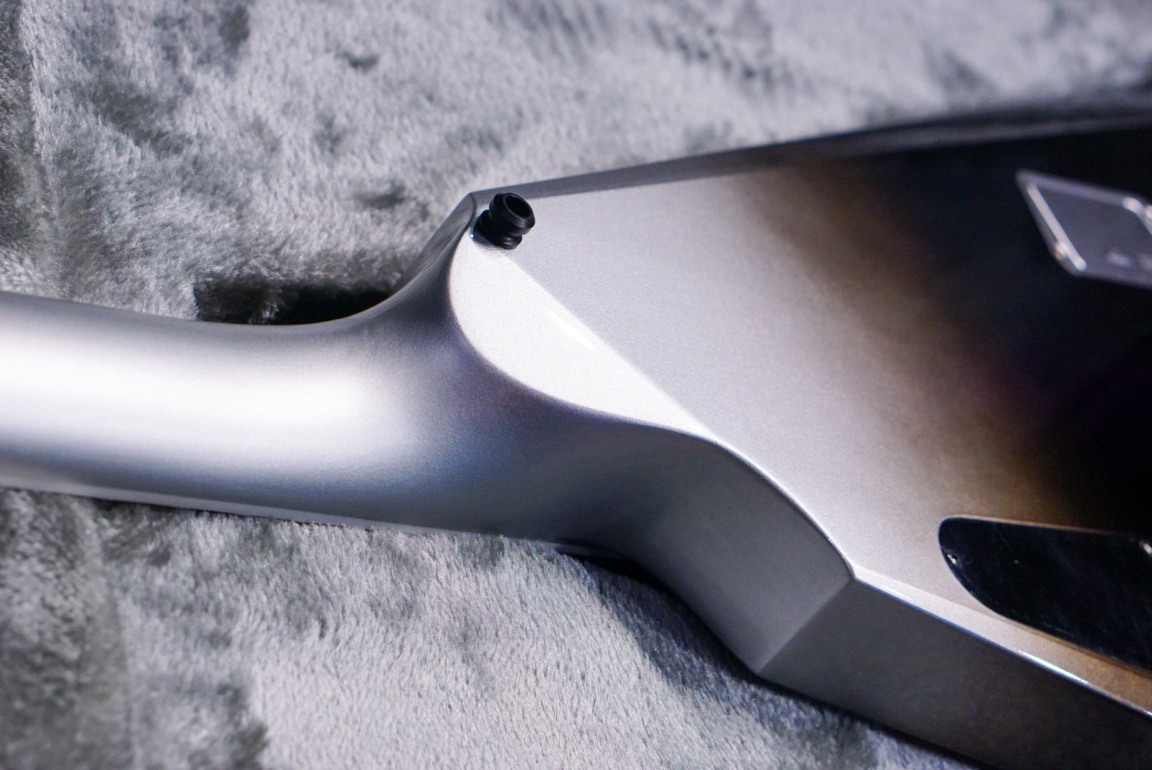 ESP E-II ARROW FR Black silver fade ES4461223 - HIENDGUITAR E-II GUITAR