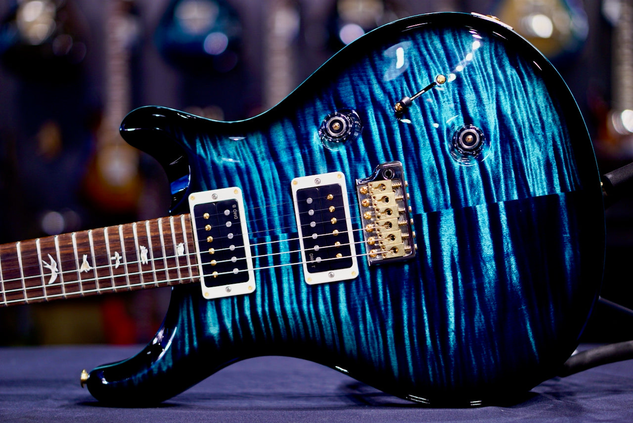 PRS Custom 24 Cobalt Smokeburst 10 Top 0413075