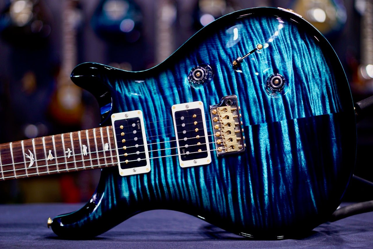 PRS Custom 24 Cobalt Smokeburst 10 Top 0413075