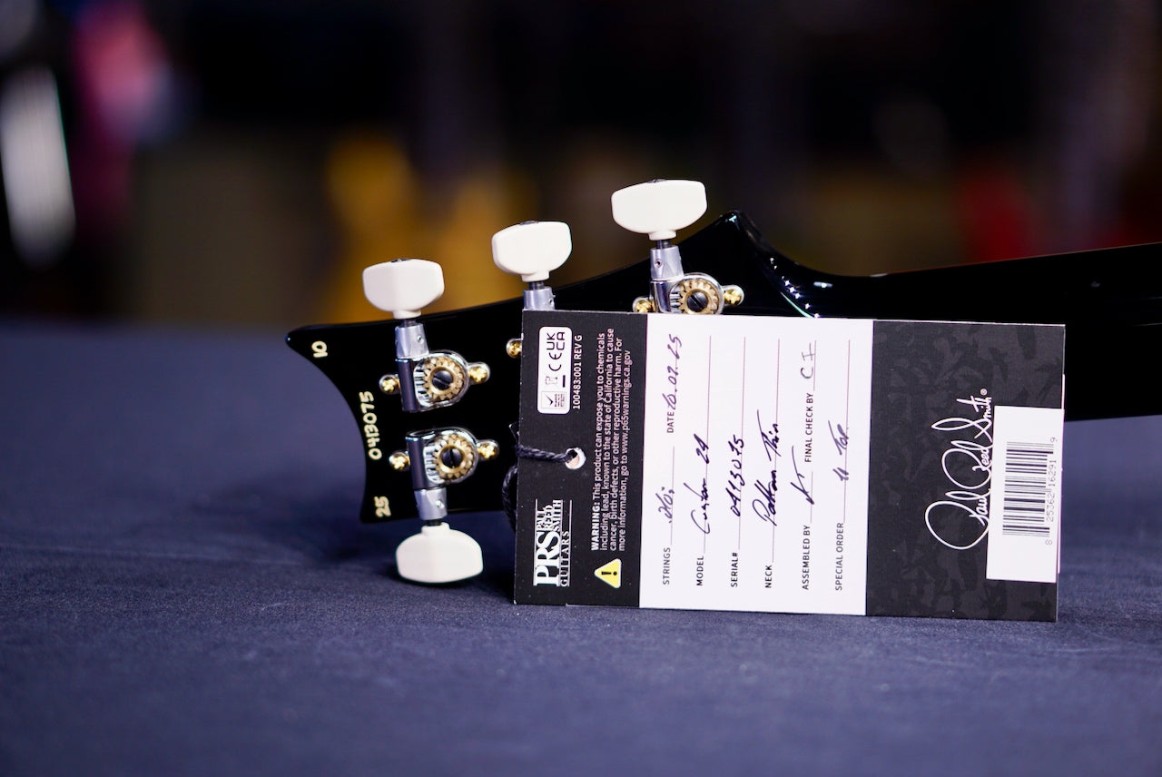 PRS Custom 24 Cobalt Smokeburst 10 Top 0413075