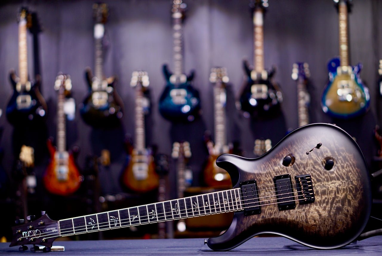 PRS Mark Holcomb Charcoal Wraparound Burst 0409449