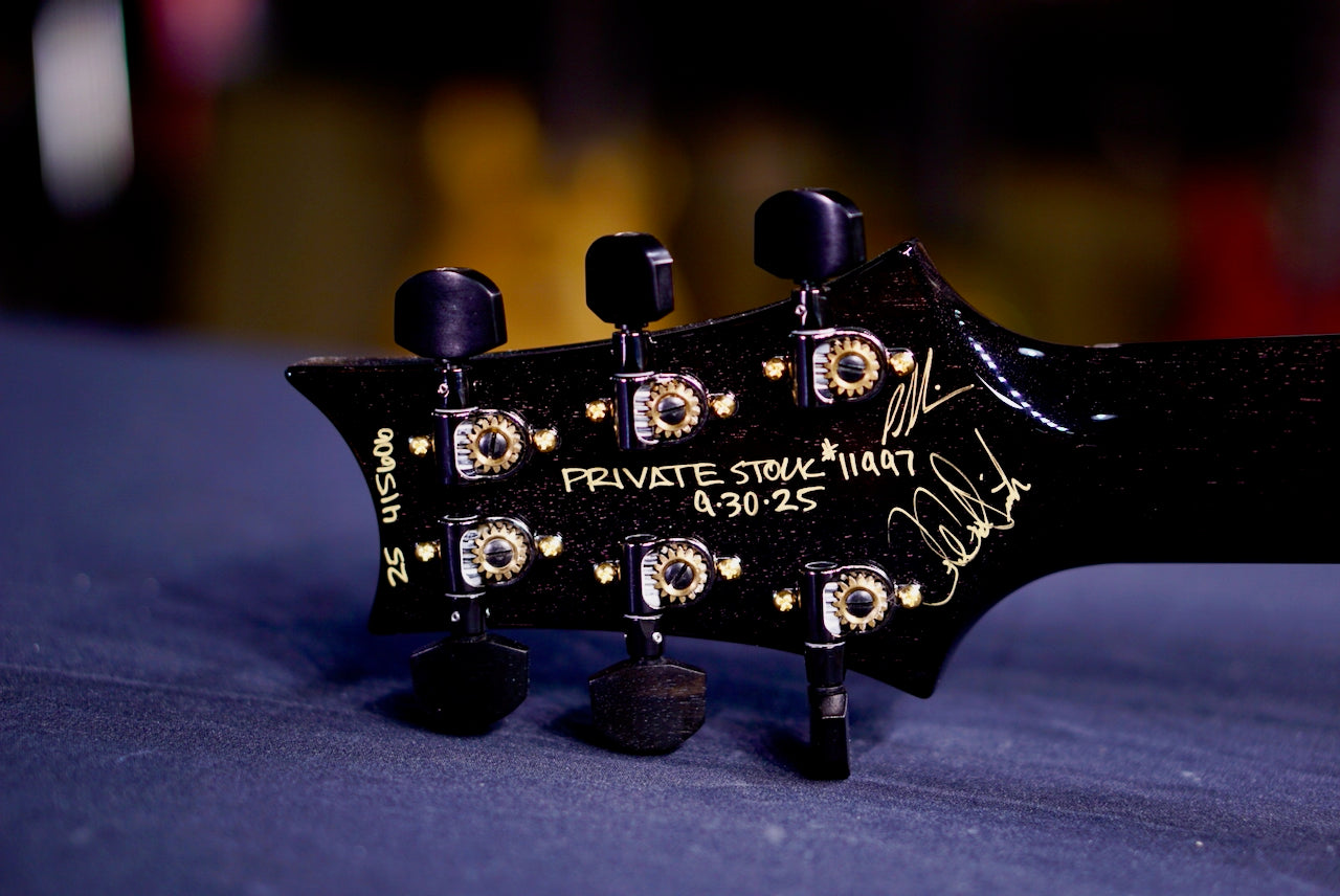 PRS Privatestock Custom 24 Piezo Raspberry Glow Smokeburst