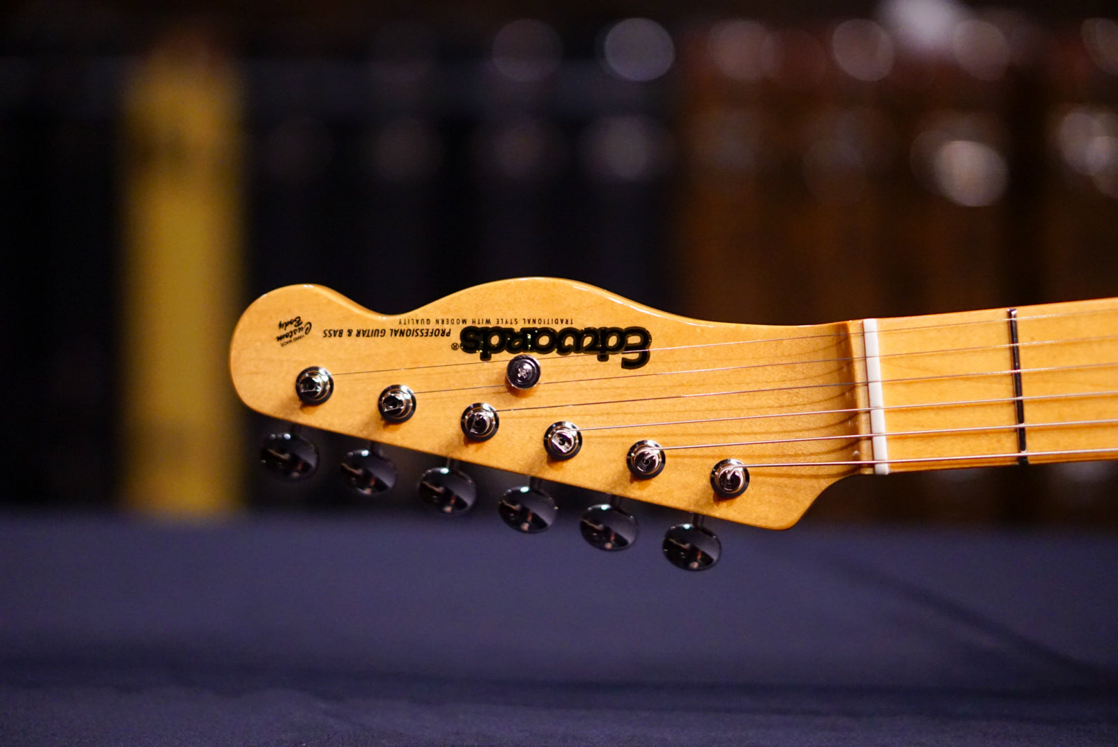 Edwards E-TE-98ASM vintage natural ED1861223 - HIENDGUITAR EDWARDS GUITAR