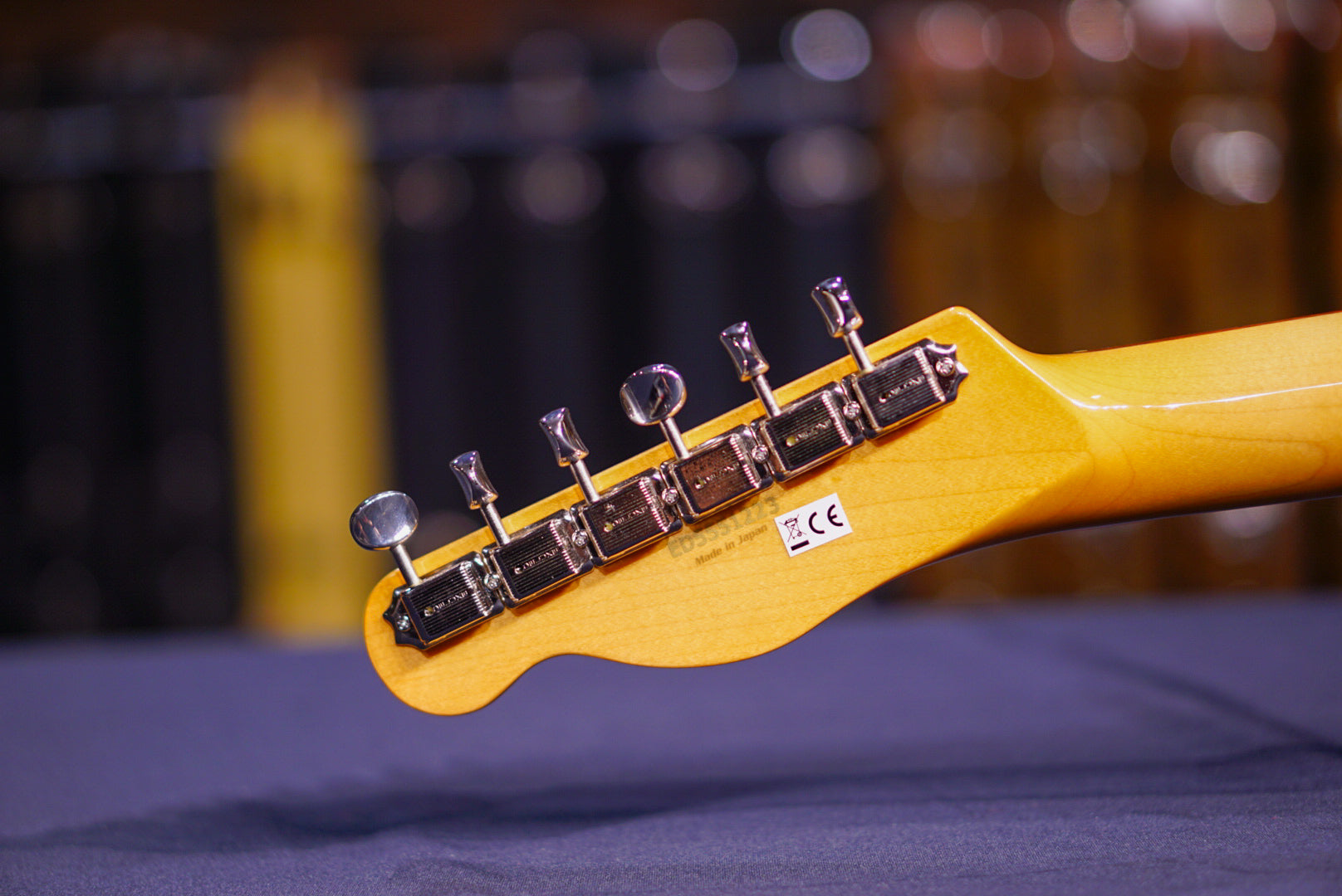 ESP Edwards E-TE-98CTM Black ED5551223 - HIENDGUITAR EDWARDS GUITAR