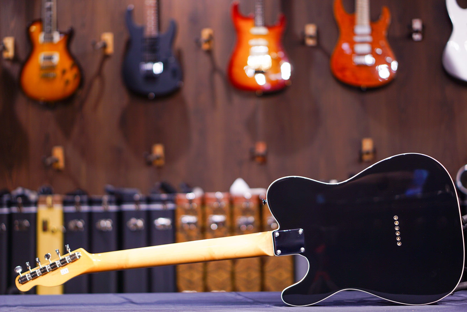 ESP Edwards E-TE-98CTM Black ED5551223 - HIENDGUITAR EDWARDS GUITAR