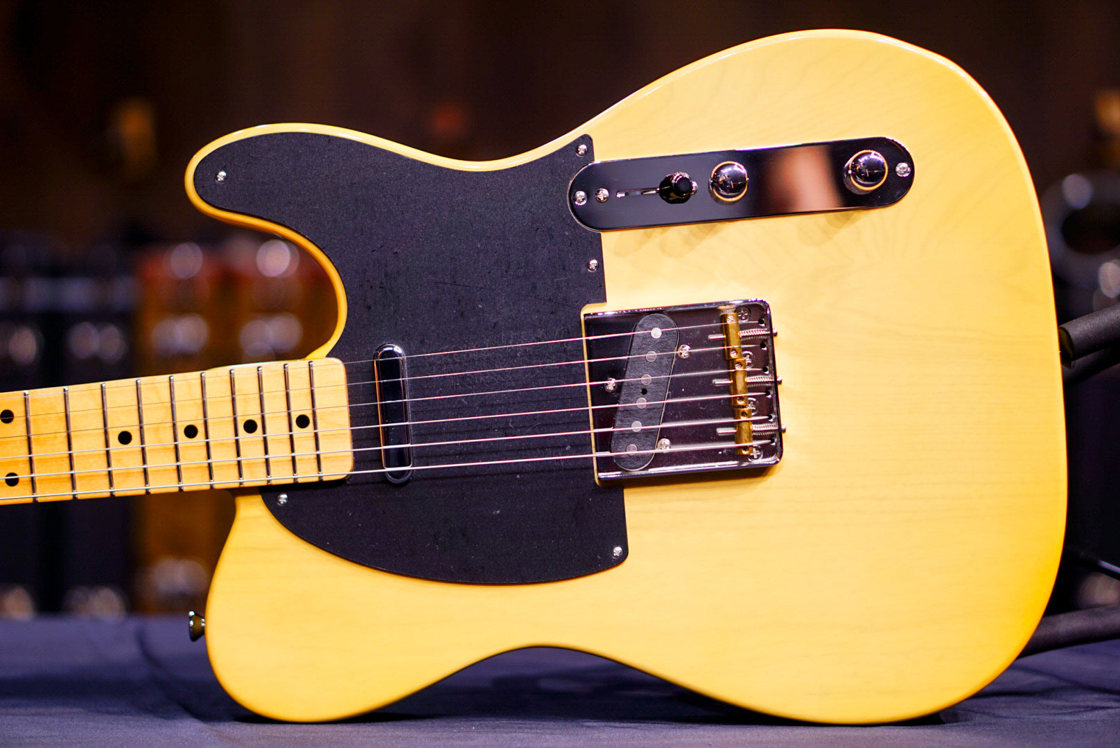 Edwards E-TE-98ASM butterscotch ED3092223 - HIENDGUITAR EDWARDS GUITAR