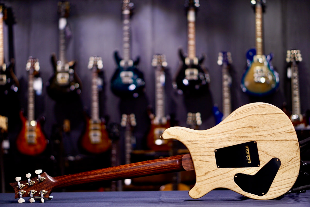 PRS Custom 24 Piezo Wood Library Rosewood Neck Gray Black Fade 0412657