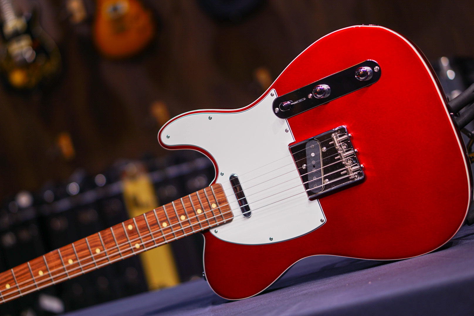 ESP Edwards E-TE-98CTM candy apple red ED4092223 - HIENDGUITAR EDWARDS GUITAR