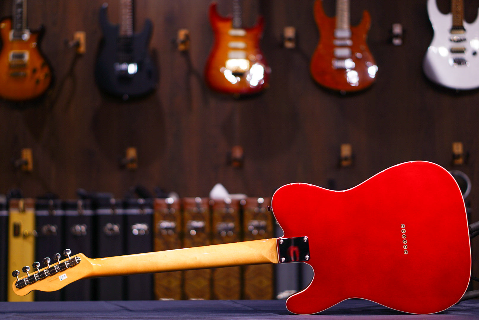 ESP Edwards E-TE-98CTM candy apple red ED4092223 - HIENDGUITAR EDWARDS GUITAR