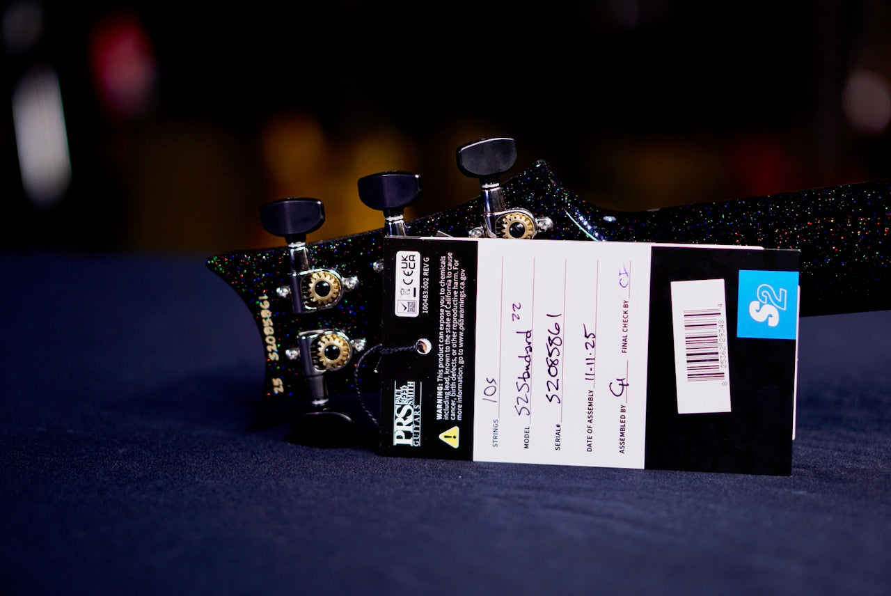 PRS S2 Standard 22 Black Rainbow Holoflake S2085861