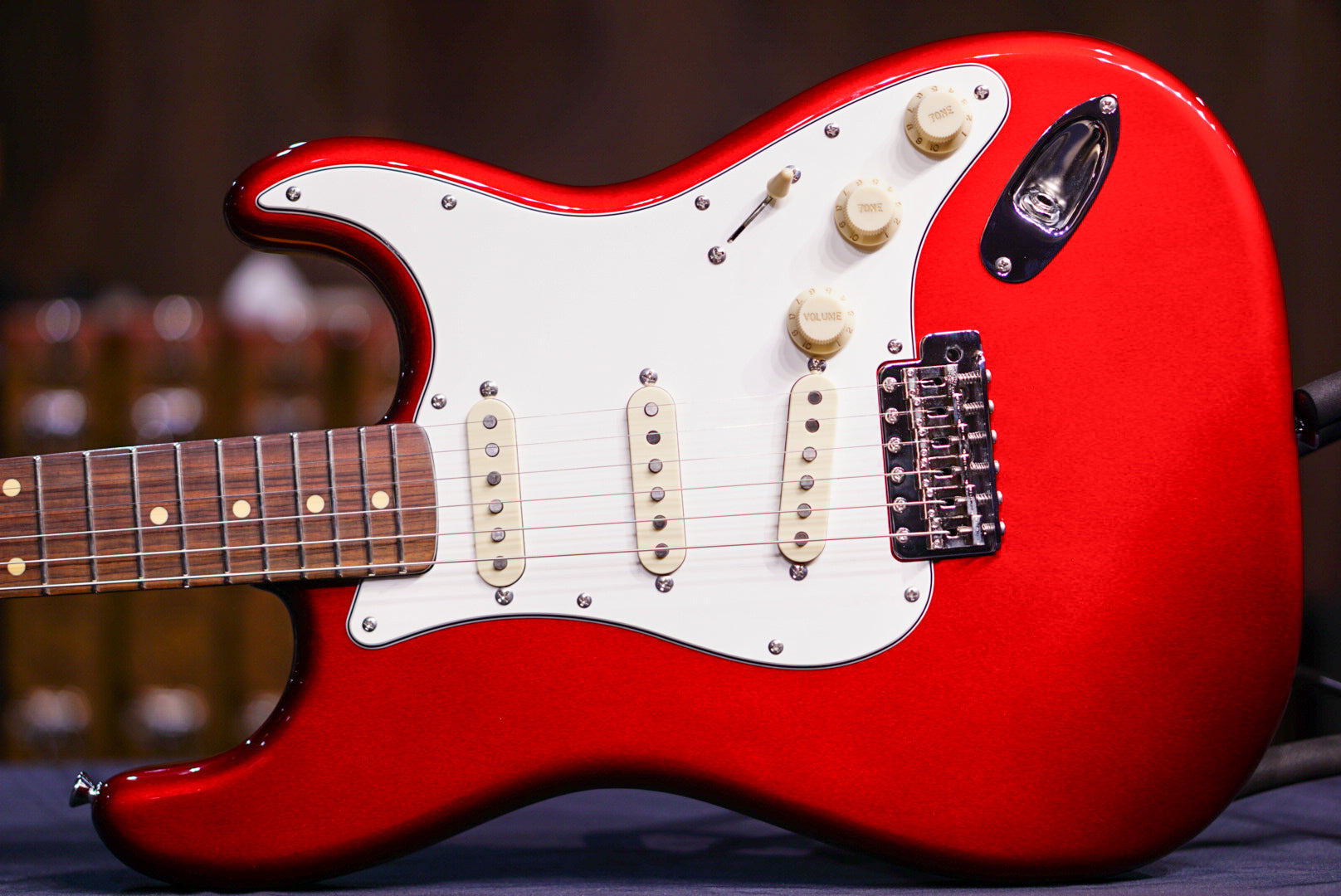 ESP Edwards E-ST-125ALPF candy apple red ED1230233 - HIENDGUITAR EDWARDS guitar