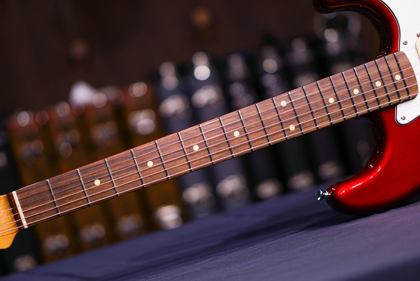 ESP Edwards E-ST-125ALPF candy apple red ED1230233 - HIENDGUITAR EDWARDS guitar