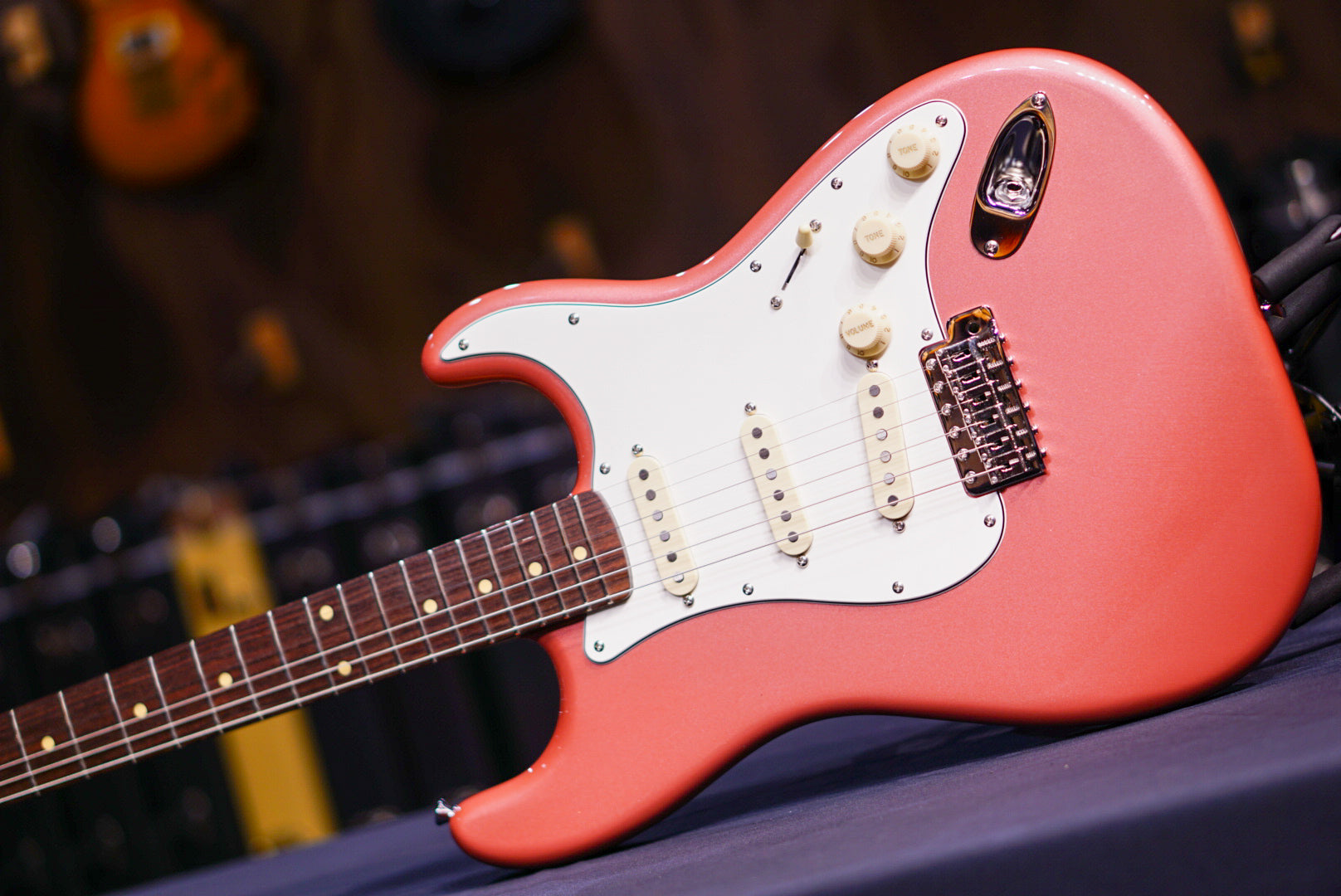 ESP Edwards E-ST-90ALPF burgundy metallic ED6720233 - HIENDGUITAR EDWARDS GUITAR