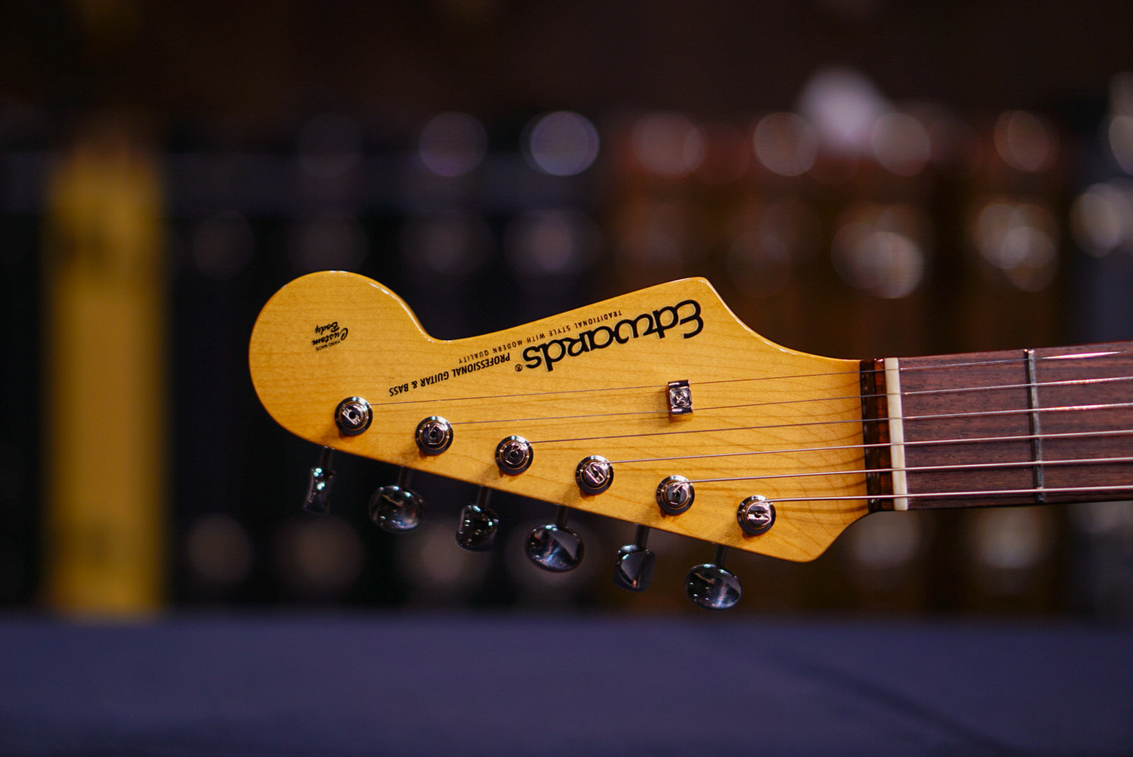 ESP Edwards E-ST-90ALPF burgundy metallic ED6720233 - HIENDGUITAR EDWARDS GUITAR