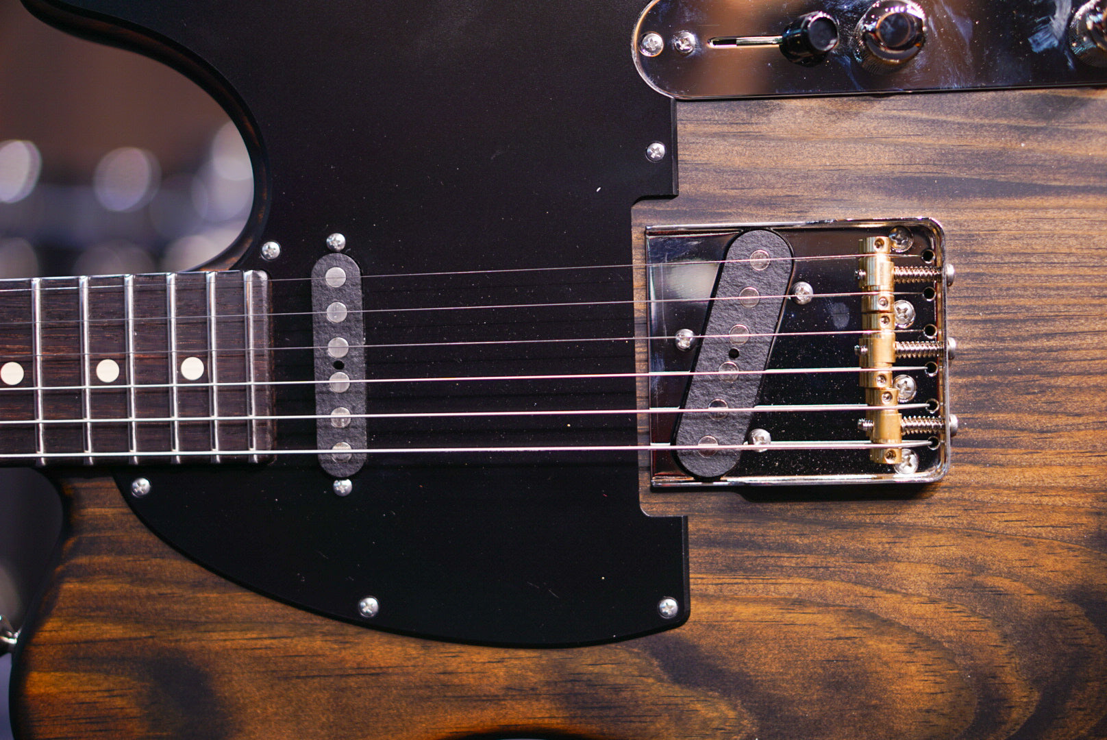 Tom Anderson T Icon Contoured Satin Rustic Brown 08-08-23N - HIENDGUITAR Anderson GUITAR