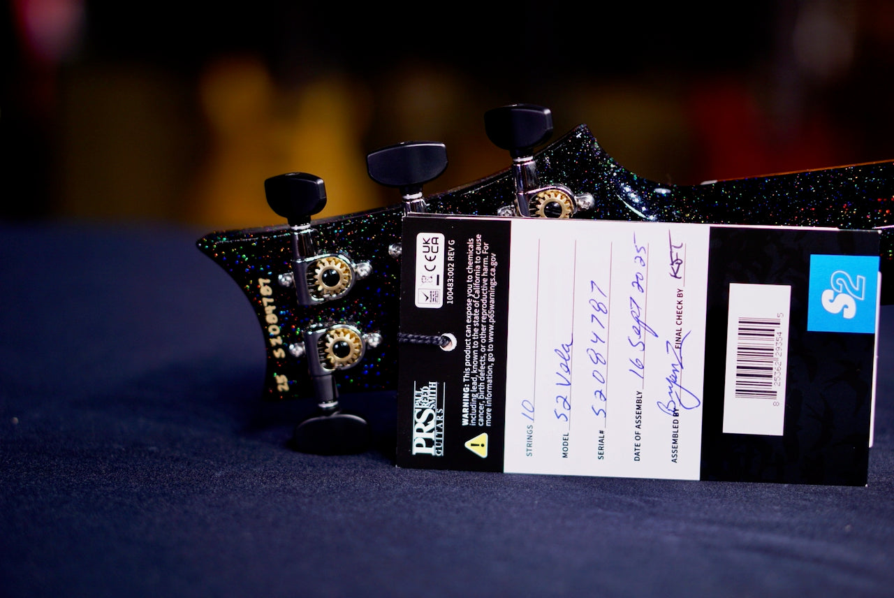 PRS S2 Vela Black Rainbow Holoflake S2084787