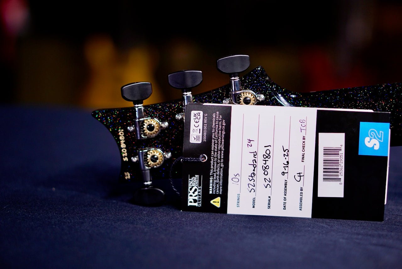 PRS S2 Standard 24 Black Rainbow Holoflake S2084801