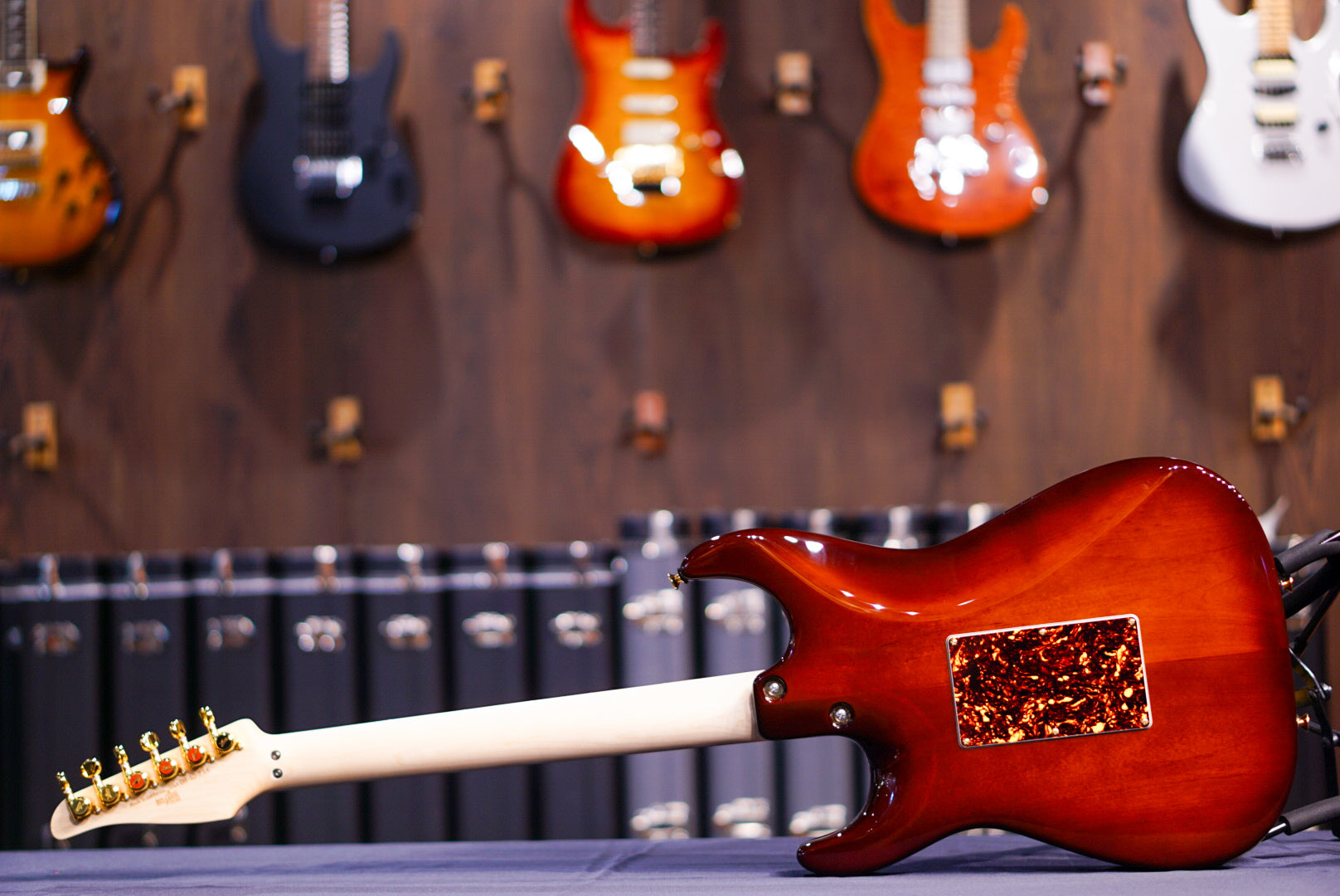 Tom Anderson Drop Top Classic Shorty Tiger Eye Burst 08-10-23A - HIENDGUITAR Anderson GUITAR