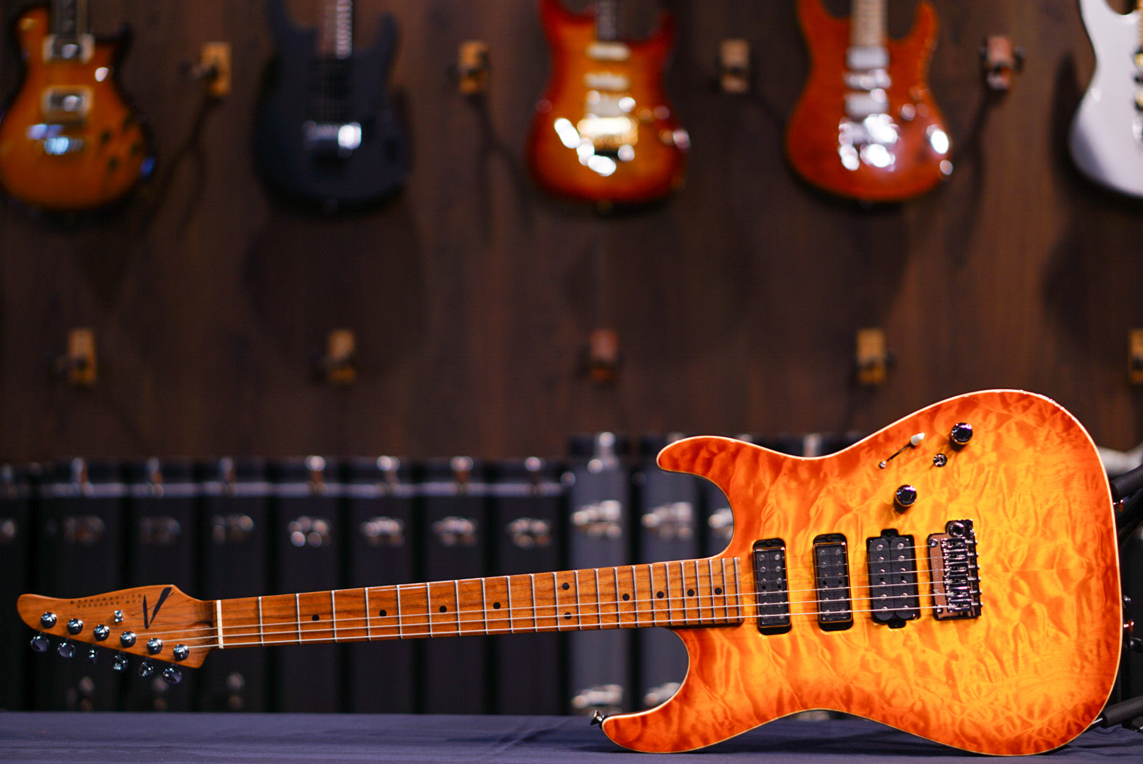 Tom Anderson Drop Top Shorty Honey Burst 04-25-23N - HIENDGUITAR Anderson GUITAR